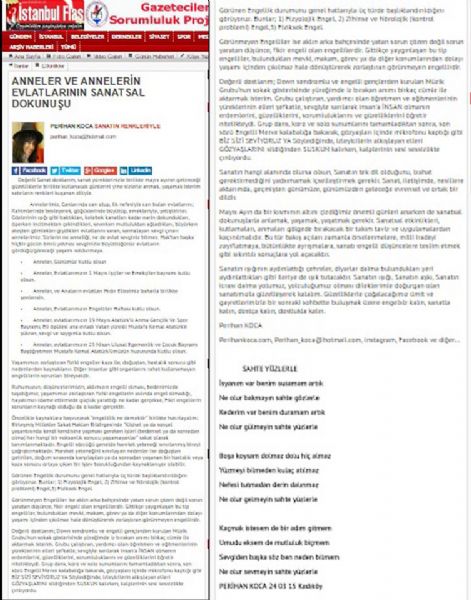 Anneler ve Annelerin Evlatlarının Sanatsal Dokunuşu